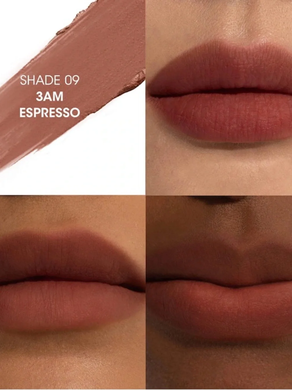YSL Lovenude Lip Blusher Soft Blurring Lip Color 9 3AM Expresso